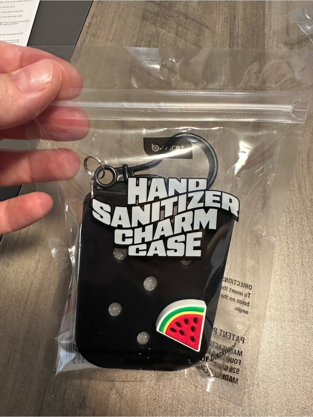 Charm hand sanitizer case‎ NWT